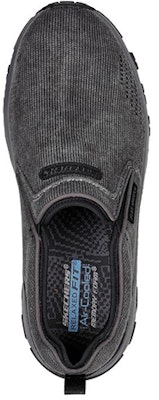 Skechers Relaxed Fit: Edgmont-Shelvin 'Abu-abu Hitam' 204544-BLK Shop Skechers Relaxed Fit: Edgmont-Shelvin 'Abu-abu Hitam' 204544-BLK