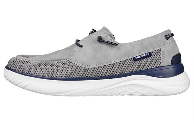 Skechers Relaxed Fit: Glassell-Alamedo 'Kasut Kasual Abu-Biru Muda Bernafas' 204617-GRY Buy Skechers Relaxed Fit: Glassell-Alamedo 'Kasut Kasual Abu-Biru Muda Bernafas' 204617-GRY
