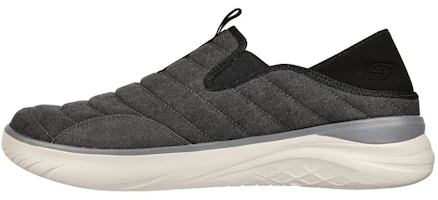 Skechers Relaxed Fit: Glassell-Milroy 'Black Slip-On' 204618-BKCC Skechers Relaxed Fit: Glassell-Milroy 'Black Slip-On' 204618-BKCC
