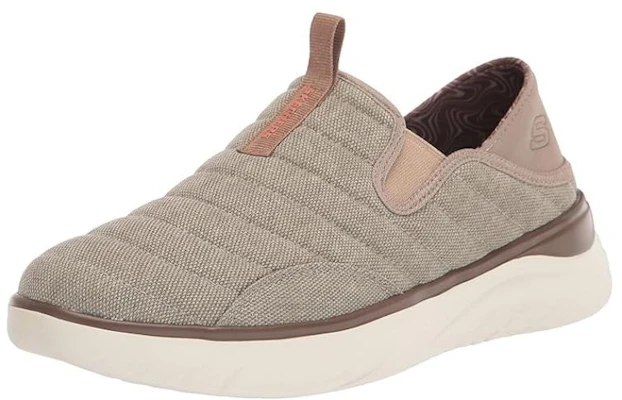 スケッチャーズ リラックスフィット: グラッセル-ミルロイ (Lotus Grey) 204618-TAN Lookbook スケッチャーズ リラックスフィット: グラッセル-ミルロイ (Lotus Grey) 204618-TAN