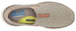 Shop スケッチャーズ リラックスフィット: グラッセル-ミルロイ (Lotus Grey) 204618-TAN
