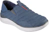 Lookbook Skechers Relaxed Fit: Glassell-Milroy 防滑耐磨 懶人運動休閒鞋 海軍藍