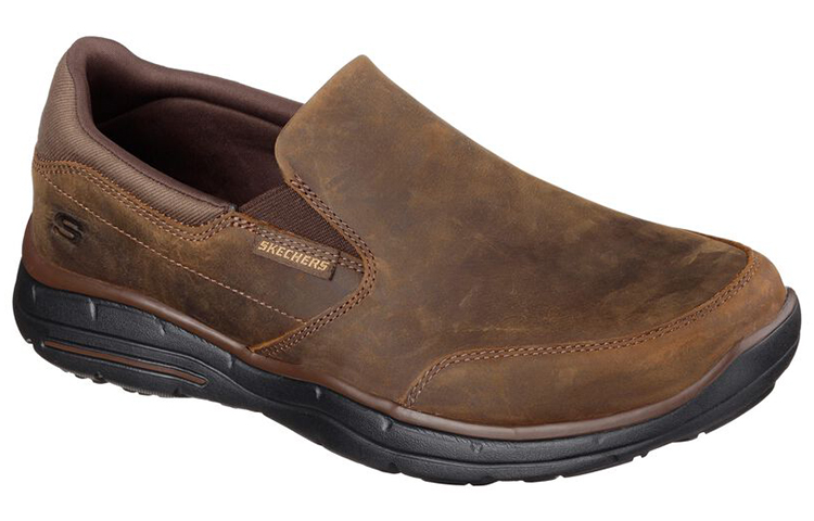 Skechers Relaxed Fit: Glides-Calculous 'Brown' 圖 3