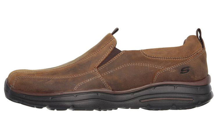 Skechers Relaxed Fit: Glides-Docklands 'Brown' 64503-CDB