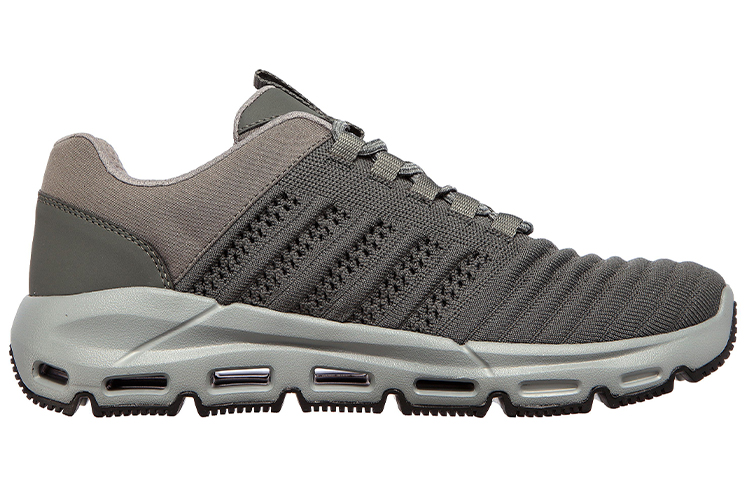 Order Skechers 輕鬆適合: Lugwin Vorden 潮流運動短筒跑步鞋 灰色