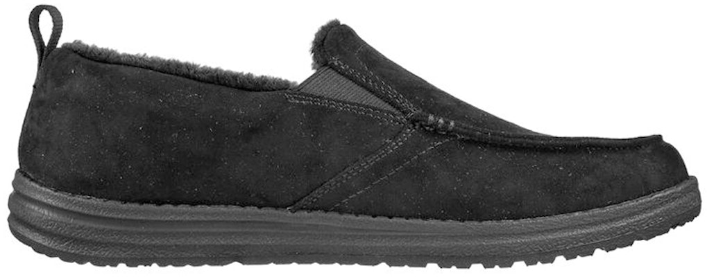 Skechers Relaxed Fit: Melson-Willmore 'Black' 210355-BLK Order Skechers Relaxed Fit: Melson-Willmore 'Black' 210355-BLK