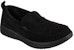 Skechers Relaxed Fit: Murette-Ghetti 'Hitam Kasual Comfort Rendah-Top' 204638-BBK