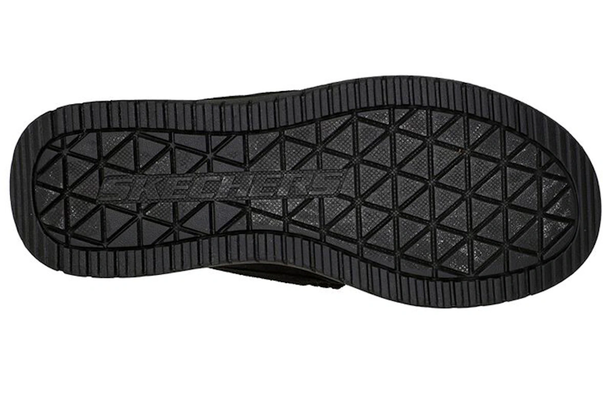 Skechers Relaxed Fit: Murette-Ghetti 'Black Low-Top Comfort Casual'
