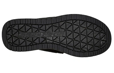 Skechers Relaxed Fit: Murette-Ghetti 'Black Low-Top Comfort Casual'