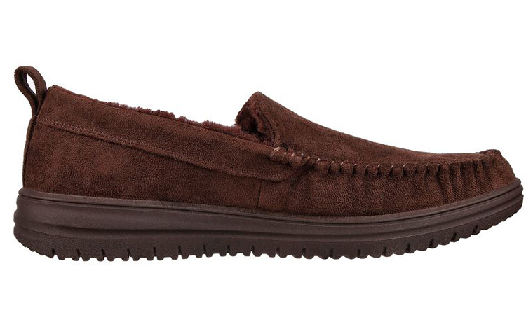 Order Skechers 寬鬆版: Murette-Ghetti 低筒舒適 運動休閒鞋 紅棕