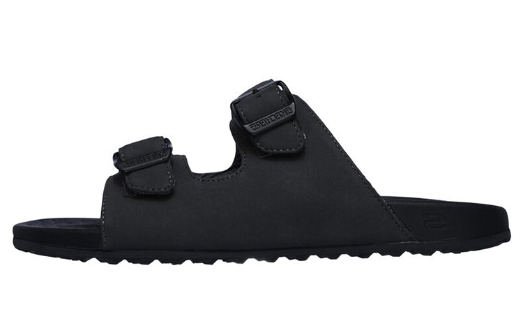 Skechers Relaxed Fit: Pelem-Rolento 'Black Sport Casual Slipper' 66042-BLK