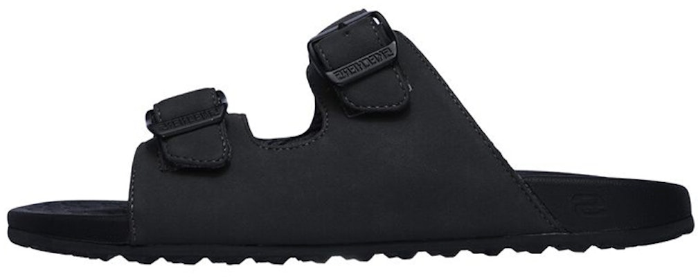 Skechers Relaxed Fit: Pelem-Rolento 'Black Sport Casual Slipper' 66042-BLK Buy Skechers Relaxed Fit: Pelem-Rolento 'Black Sport Casual Slipper' 66042-BLK