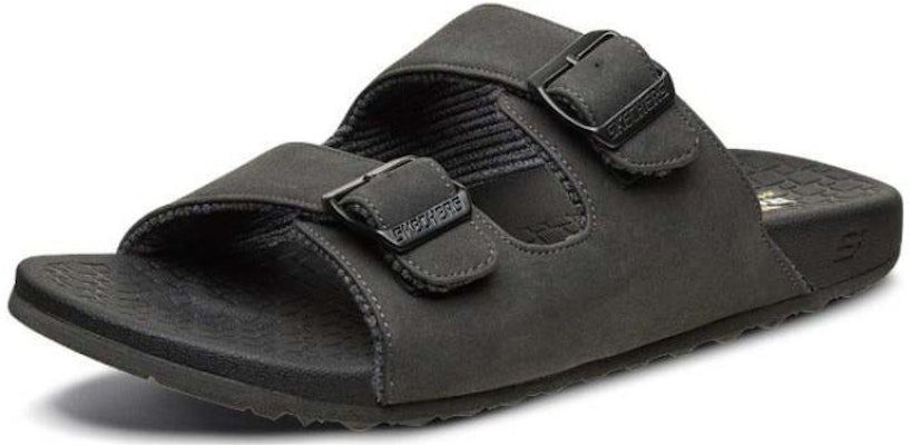 Skechers Relaxed Fit: Pelem-Rolento 'Black Sport Casual Slipper' 66042-BLK Lookbook Skechers Relaxed Fit: Pelem-Rolento 'Black Sport Casual Slipper' 66042-BLK