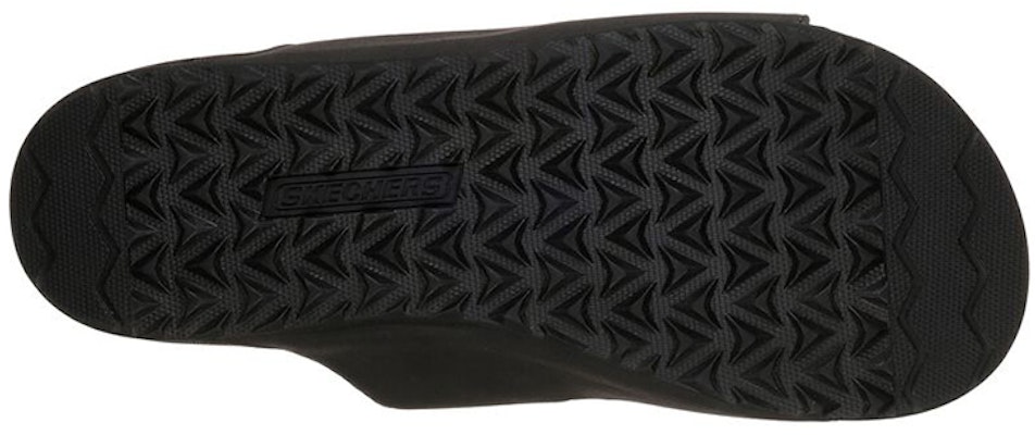 Skechers Relaxed Fit: Pelem-Rolento 'Black Sport Casual Slipper' 66042-BLK Shop Skechers Relaxed Fit: Pelem-Rolento 'Black Sport Casual Slipper' 66042-BLK