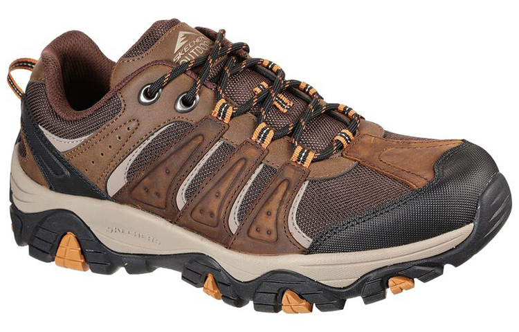 Lookbook Skechers Relaxed Fit: Pine Trail - Kordova 'Outdoor Hiking Brown' 204242-CDB