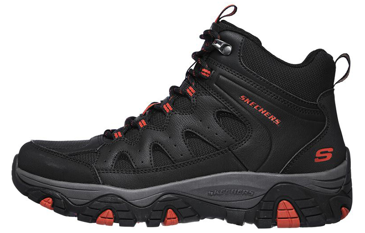 Skechers Relaxed Fit: Pine Trail 'Black Orange'