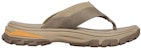 Skechers Relaxed Fit: Ralcon-Sea Terra 'Khaki' Lelaki 204392-KHK