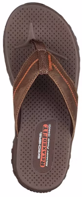 Skechers 輕鬆舒適版:Reggae-Cobano 舒適人字拖鞋 栗色 Shop Skechers 輕鬆舒適版:Reggae-Cobano 舒適人字拖鞋 栗色