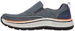 Buy Skechers Relaxed Fit: Remaxed - Edlow 'Navy' Lelaki Kasual Warna Biru Tua 204375-NVY