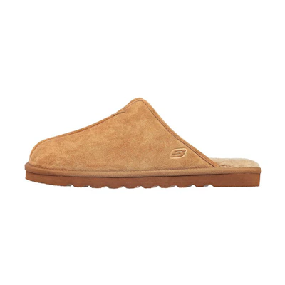 Skechers Relaxed Fit: Renten-Palco 'Tan Slip-On CMFT Slides'