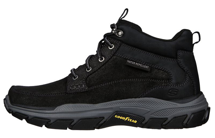 Skechers Relaxed Fit: Respected-Boswell 'Black Outdoor High Top'