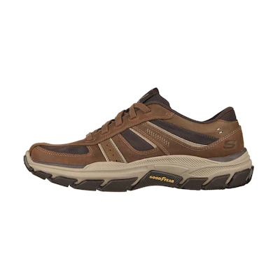 Skechers Relaxed Fit: Respected 'Trail RNNR Brown'