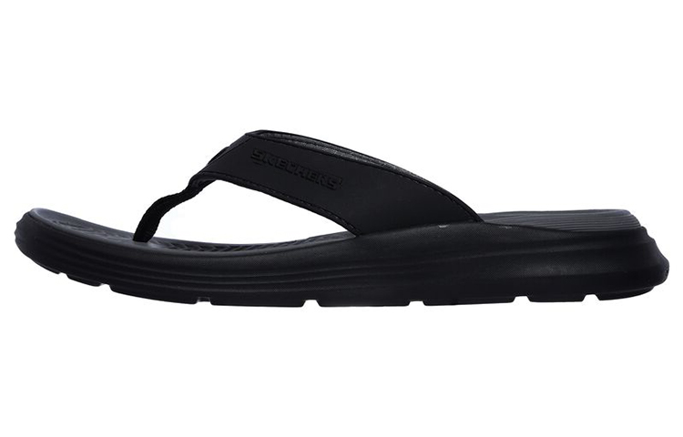 Skechers Relaxed Fit: Sargo-Sunview 'Black Grey' 210069-BLK