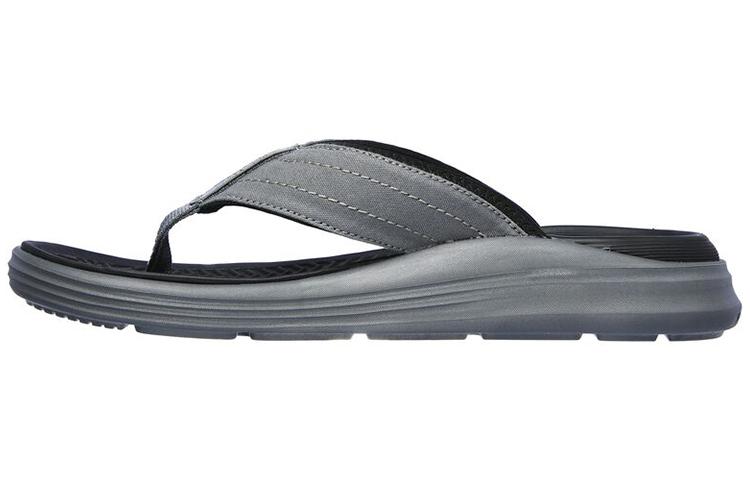 Buy Skechers Relaxed Fit: Sargo 運動休閒人字拖鞋 木炭黑