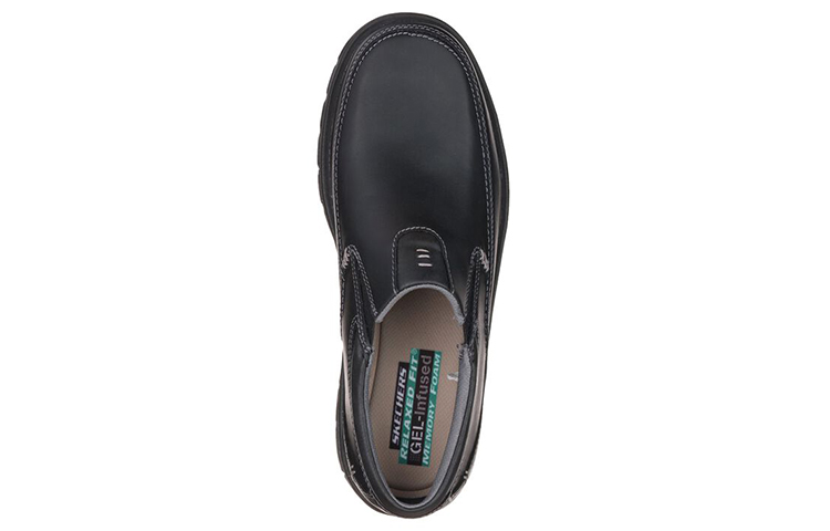Shop Skechers Relaxed Fit: Segment 'Black' 64261-BLK