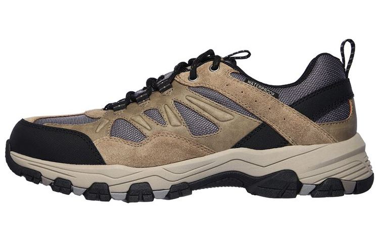 Skechers Relaxed Fit: Selmen - Enago 'Outdoor Grey Brown Black' 66275-TAN