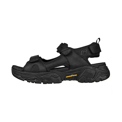 Skechers Relaxed Fit: Terraform SD 'Black Sport Sandal'