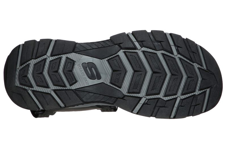 Shop Skechers 寬鬆版型：Tresmen-Garo 舒適百搭運動涼鞋 灰色