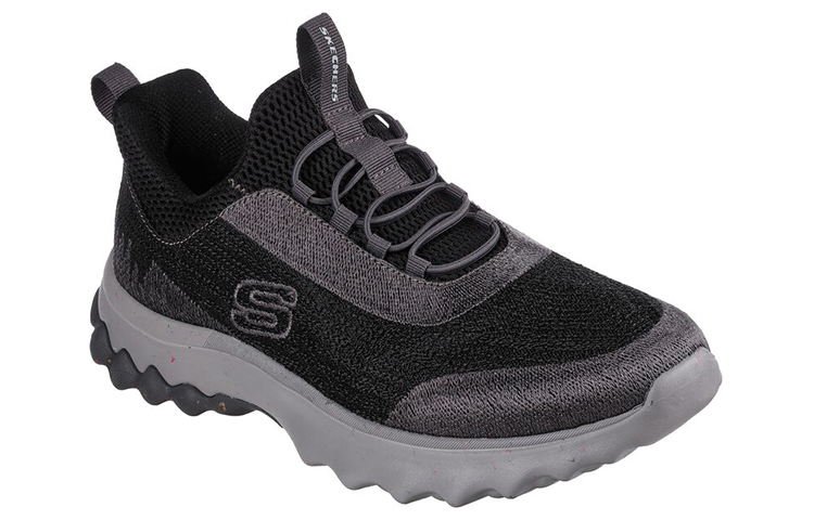 Skechers Relaxed Fit: Voston-Reever 'Black Grey' 圖 3