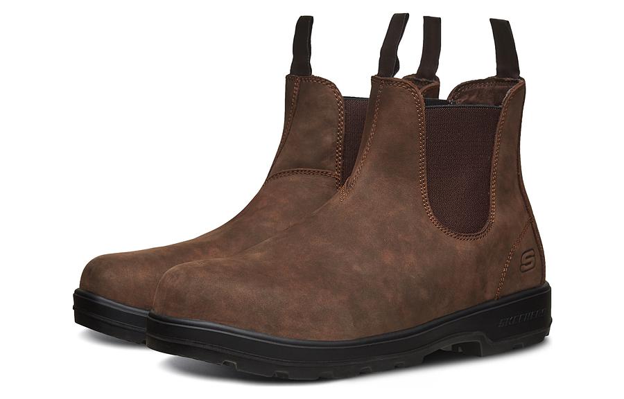 Skechers Relaxed Fit Chelsea Boot 'Brown' 圖 4