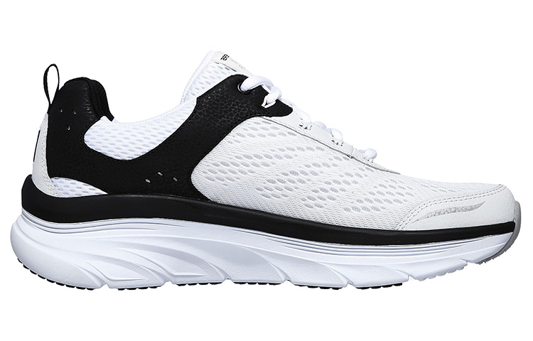 Order Skechers Relaxed Fit D'LUX Walker 'Black White' 232044-WBK