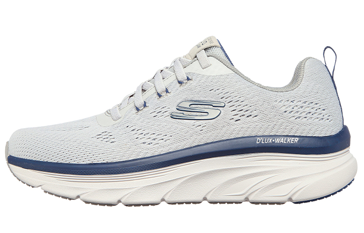 Skechers Relaxed Fit D'Lux Walker 'Commuter White Blue' 232261-GYNV
