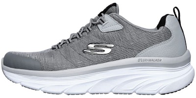 Skechers Relaxed Fit D'lux Walker 'Grey White' 232045-GYBK Skechers Relaxed Fit D'lux Walker 'Grey White' 232045-GYBK