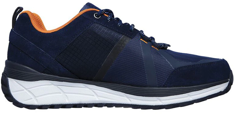 Skechers Relaxed Fit Equalizer 4.0 Trail - Quintise 戶外 越野 低幫 跑步鞋 男款 藍 Order Skechers Relaxed Fit Equalizer 4.0 Trail - Quintise 戶外 越野 低幫 跑步鞋 男款 藍