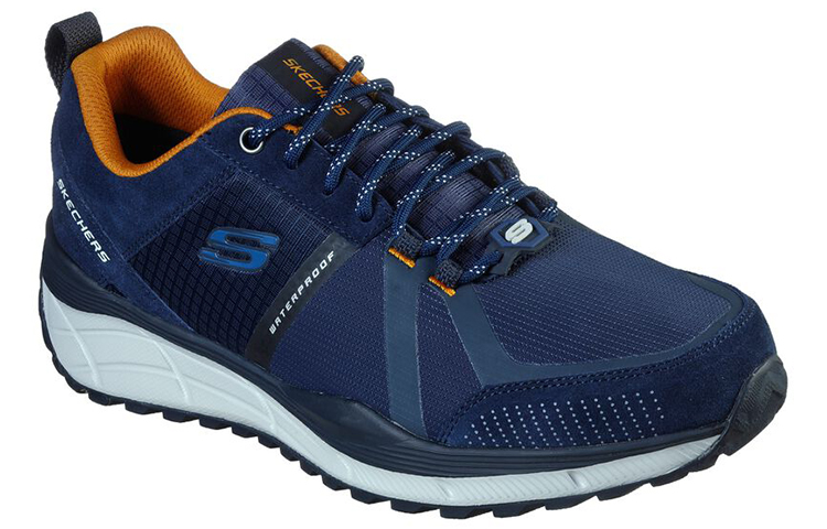 Lookbook Skechers Relaxed Fit Equalizer 4.0 Trail - Quintise 戶外 越野 低幫 跑步鞋 男款 藍