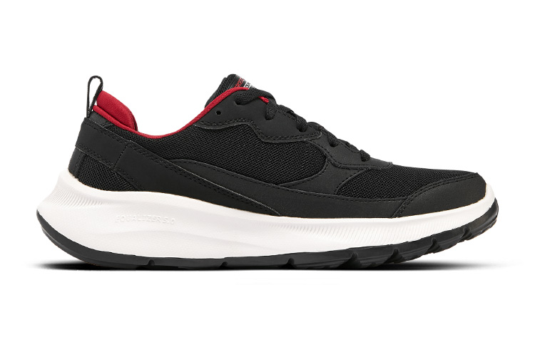 Order Skechers Relaxed Fit Equalizer 5.0 ''Zwart Rood'' 232520-BKRD