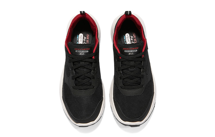 Shop Skechers Relaxed Fit Equalizer 5.0 ''Zwart Rood'' 232520-BKRD