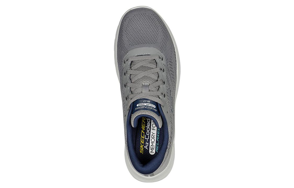 Shop Skechers Equalizer 5.0 防滑耐磨 低筒 運動休閒鞋 男款 灰