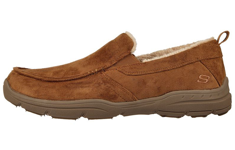 Skechers Relaxed Fit Harper-Purcell 'Brown Slip-On' 204341-TAN