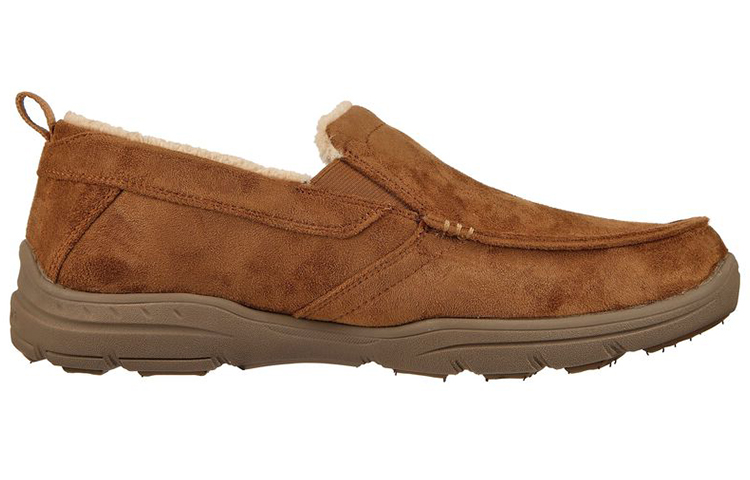 Order Skechers Relaxed Fit Harper-Purcell 'Brown Slip-On' 204341-TAN