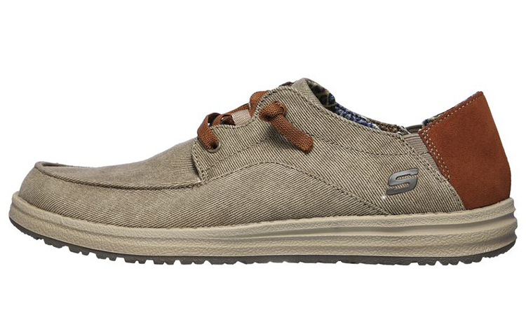 Skechers Relaxed Fit Low-Top 'Grey Brown' 210116-TPE