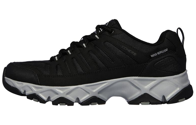 Skechers Relaxed Fit Low 'Breathable Black' 51887-BKGY
