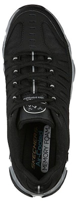 스케쳐스 릴랙스드 핏 통기성 블랙 (Skechers Relaxed Fit Breathable Black - shortened) 51887-BKGY Lookbook 스케쳐스 릴랙스드 핏 통기성 블랙 (Skechers Relaxed Fit Breathable Black - shortened) 51887-BKGY