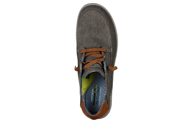 Skechers Relaxed Fit Low 'Charcoal Grey' 圖 4