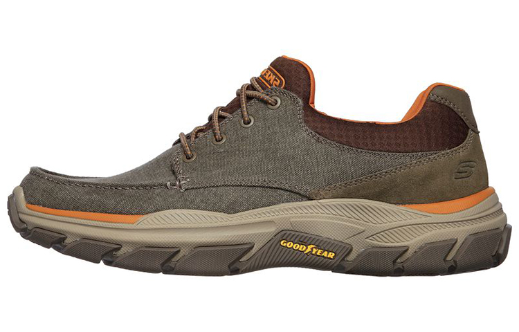 Skechers Relaxed Fit Low 'Grey Brown' 204329-BRN