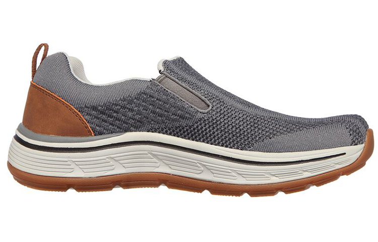 Order Skechers Relaxed Fit Remaxed-Mendel 'Grey Brown' 204376-GRY